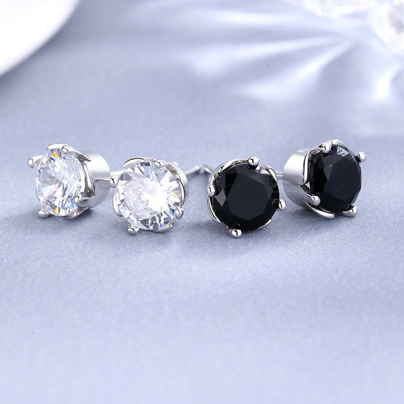 Ladies earrings with sparkling crystals in exquisite wreath design All Fashion