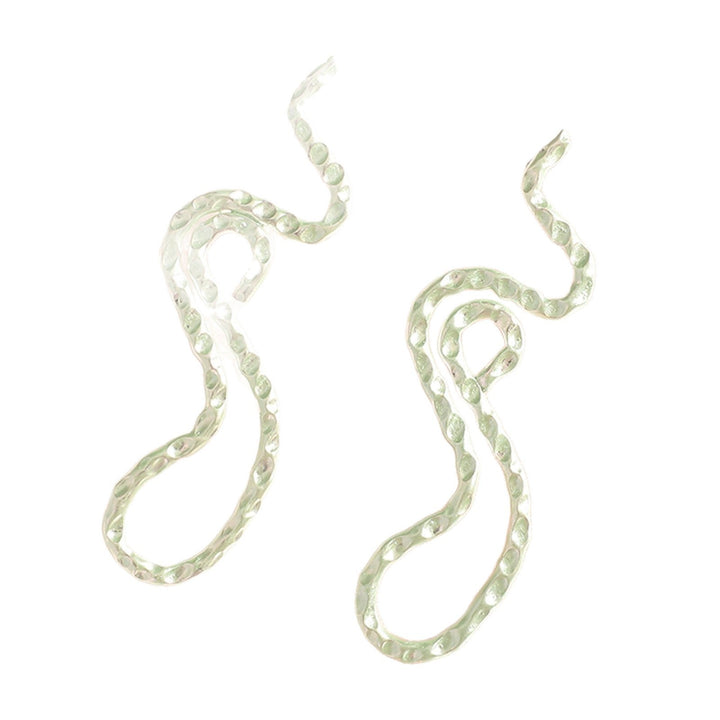 Ladies earrings in elegant wave pattern All Fashion