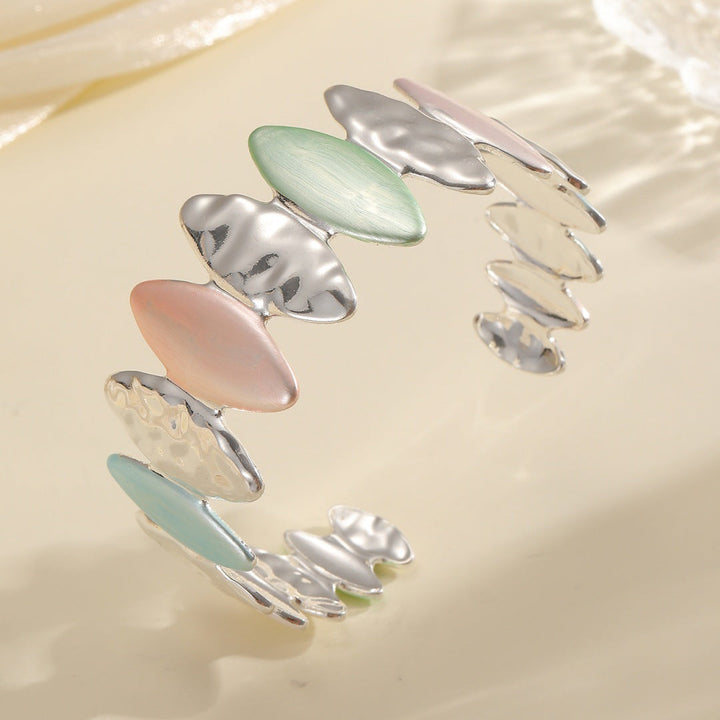 Women Open Bangle with Unique Textured Design All Fashion