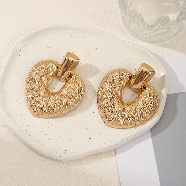 Ladies Hanging Earrings in Modern Rectangular Design All Fashion