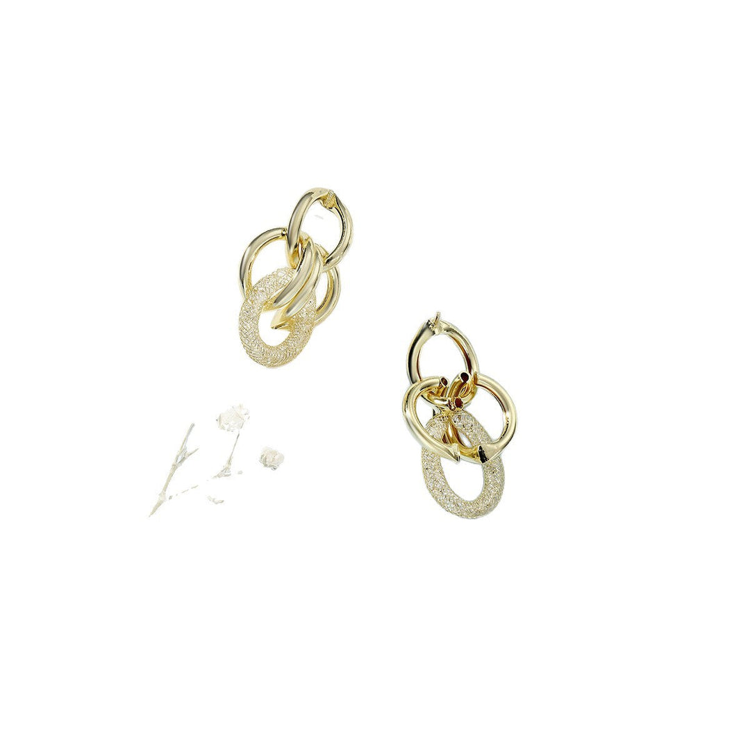 Women's Hanging Earrings with Luxurious, Sculptural Design All Fashion
