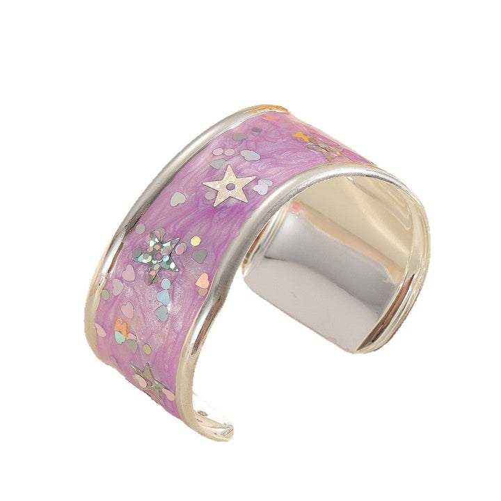 Women's bangle with sparkling star motif All Fashion