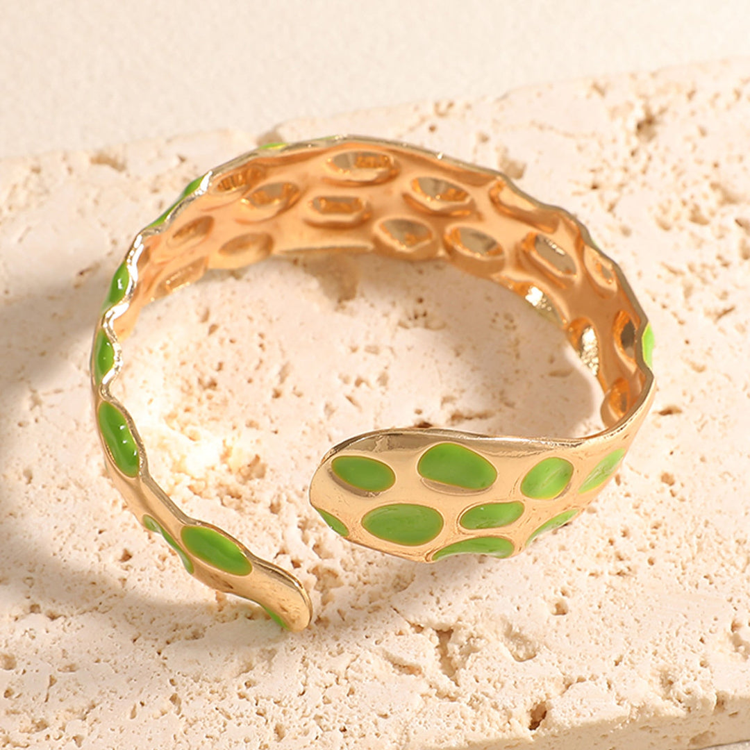 Ladies Open Bangle in Elegant Snake Design All Fashion