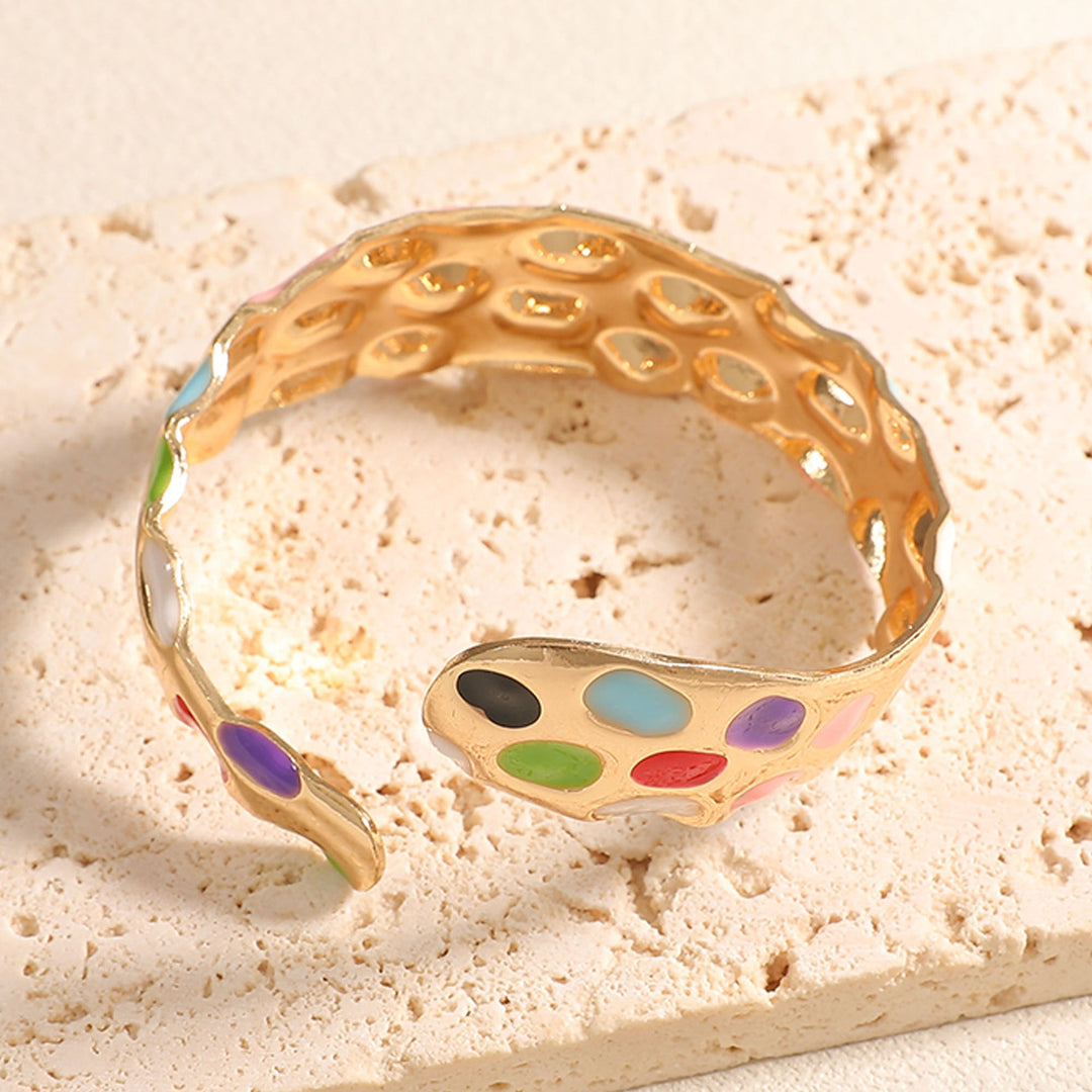 Ladies Open Bangle in Elegant Snake Design All Fashion