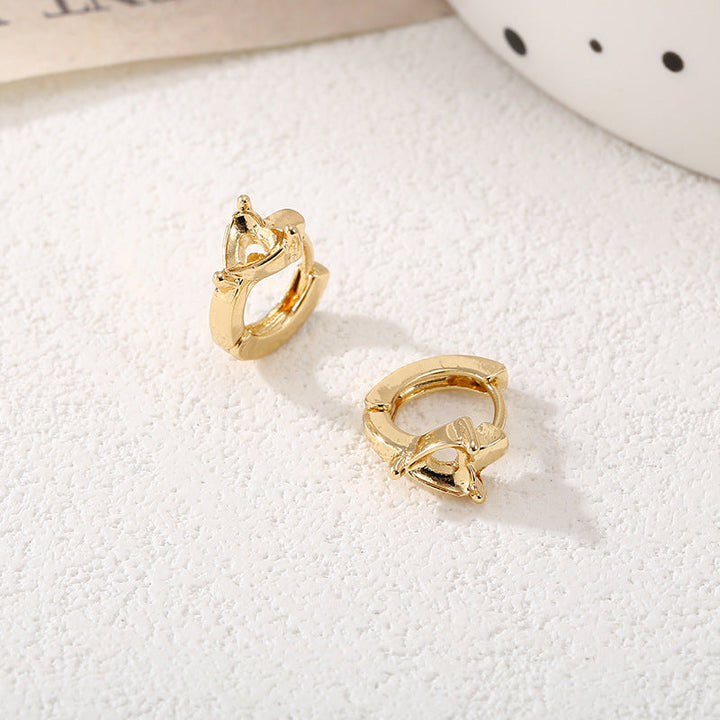 Ladies hoops in unique, sculptural design All Fashion