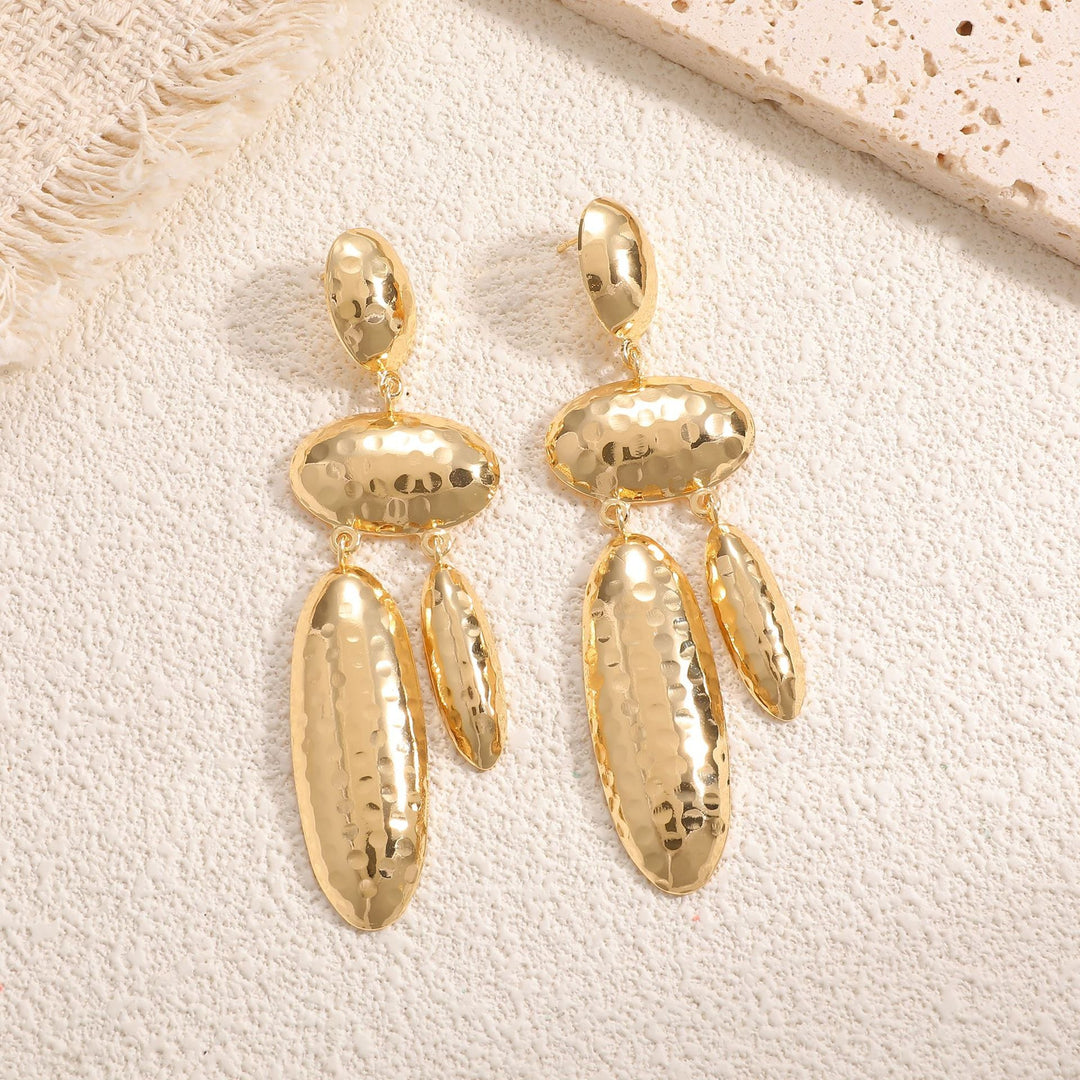 Women Hanging Earrings with artistic, three-dimensional design All Fashion