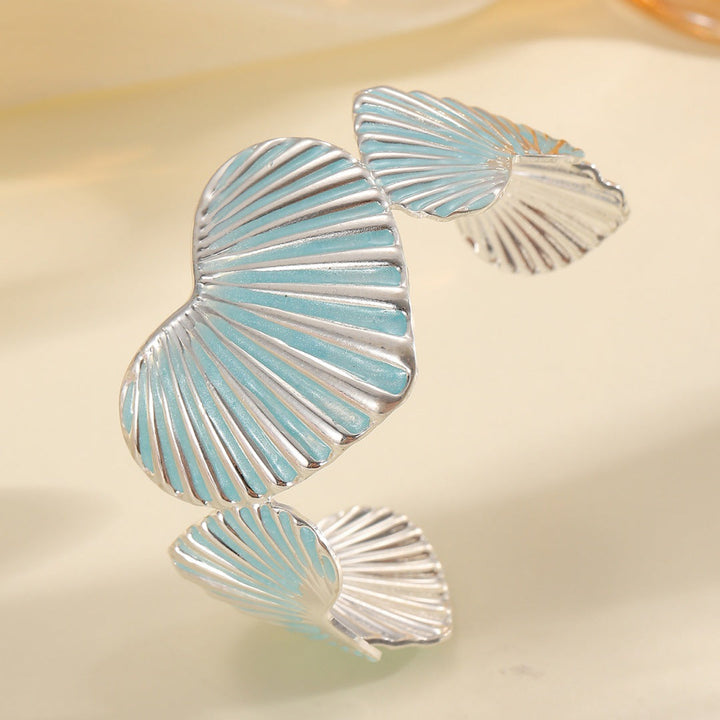 Women's bracelet with artistic shell motif All Fashion