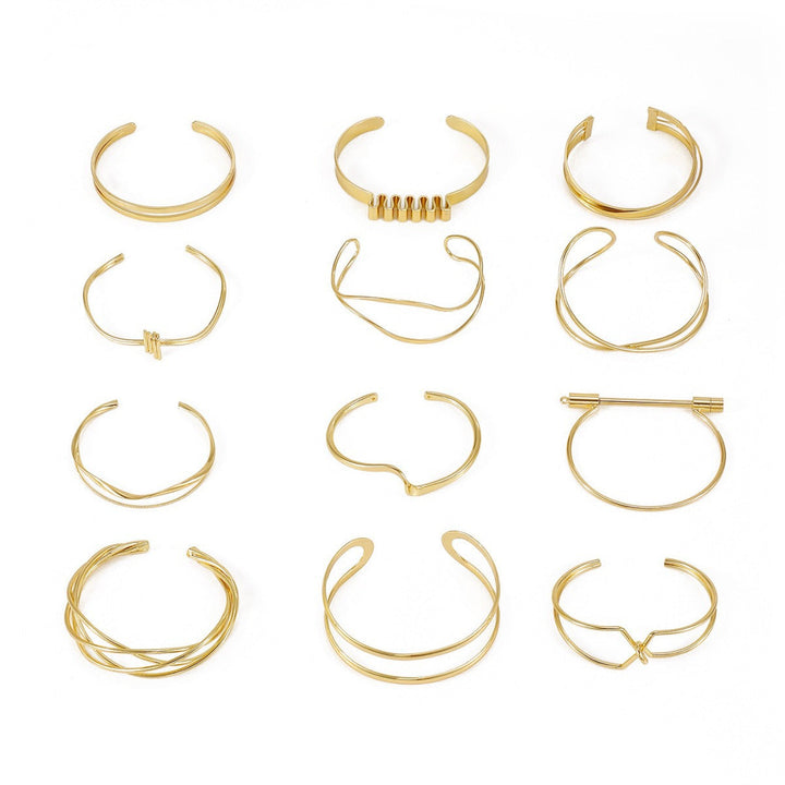 Ladies' bangle with elegant curved design All Fashion