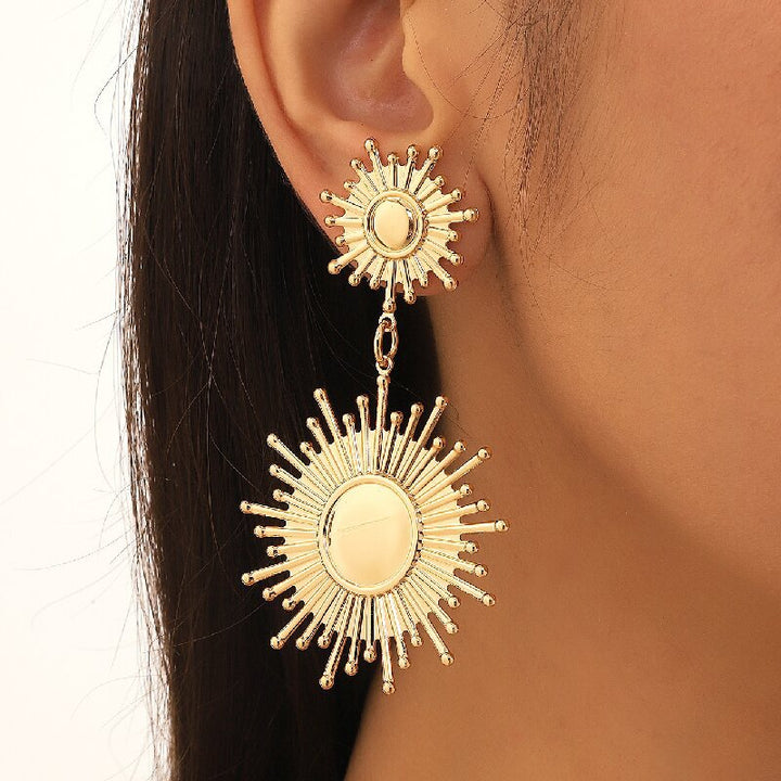Women's Hanging Earrings in Modern Radiant Design All Fashion