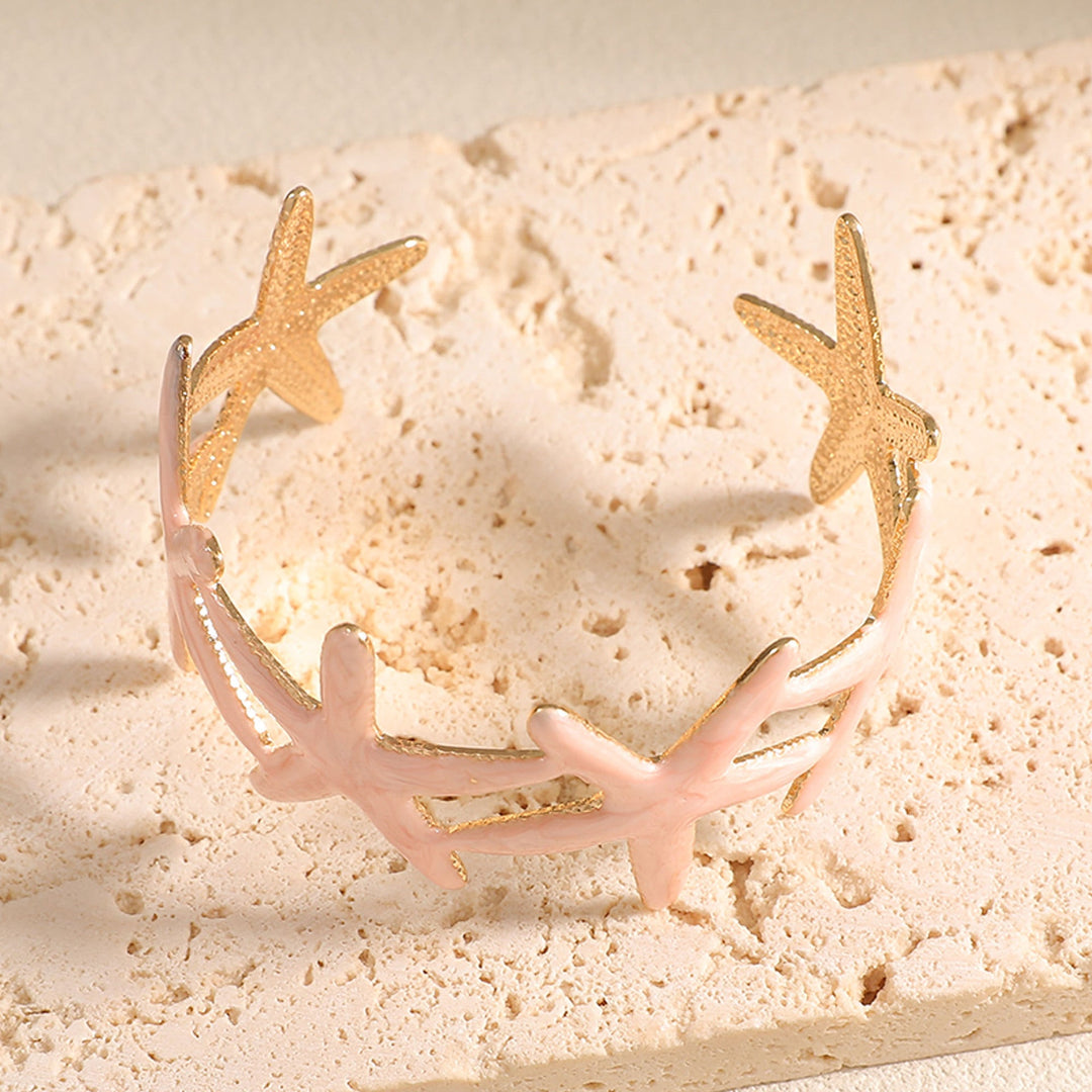Ladies bracelet with intricate starfish design All Fashion