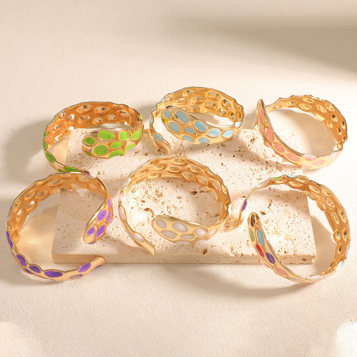 Ladies Open Bangle in Elegant Snake Design All Fashion
