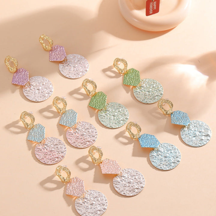 Women's Hanging Earrings with Modern Geometric Design All Fashion