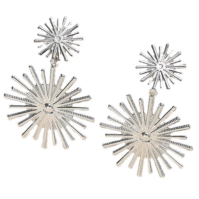 Women's Hanging Earrings in Modern Radiant Design All Fashion