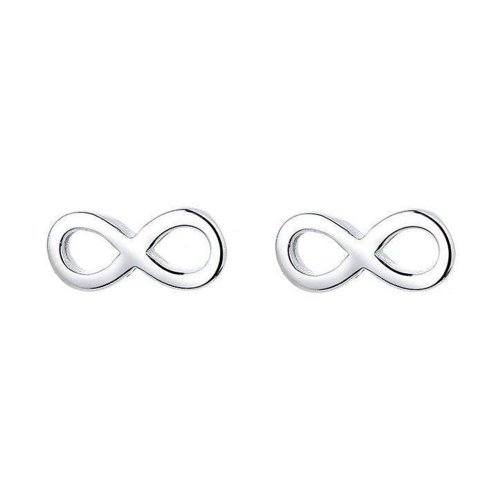 Ladies earrings in infinity design made of high-quality material All Fashion