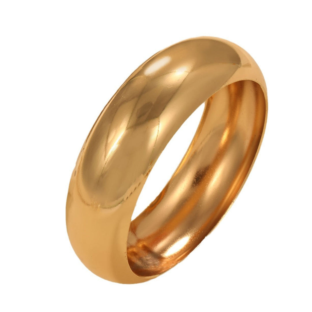 Women's Wide Gold Bracelet All Fashion