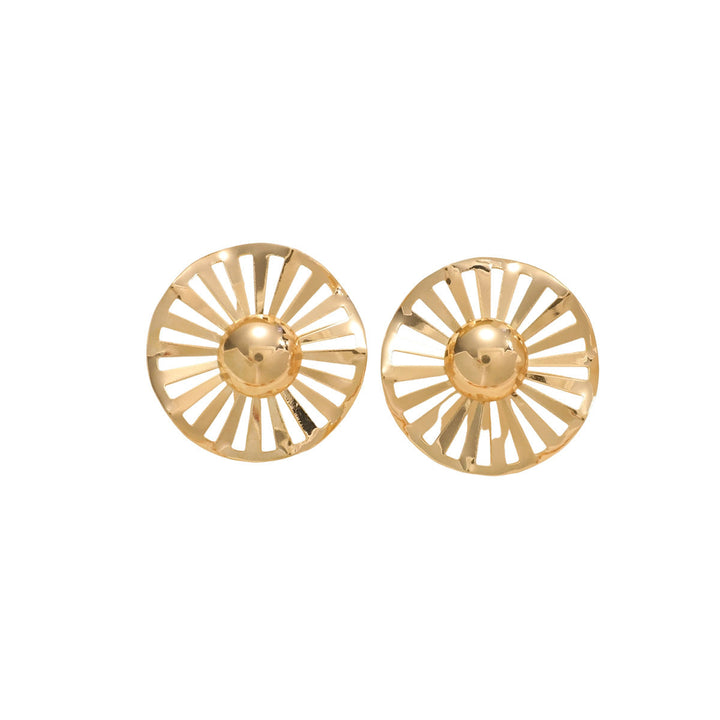 Ladies fashionable statement earrings with luxurious, geometric design All Fashion