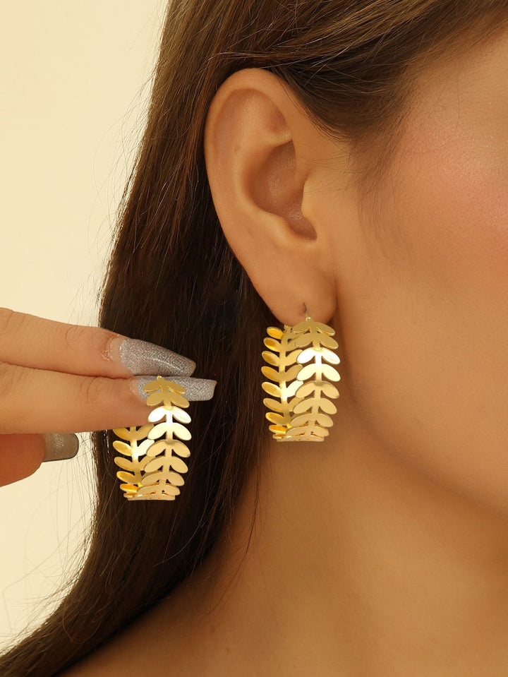 Women artistically designed hoops All Fashion