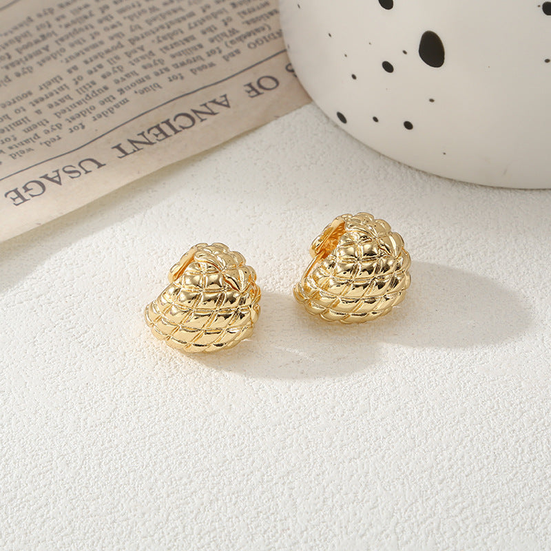 Women's Ear Clips with Elegant Pattern All Fashion