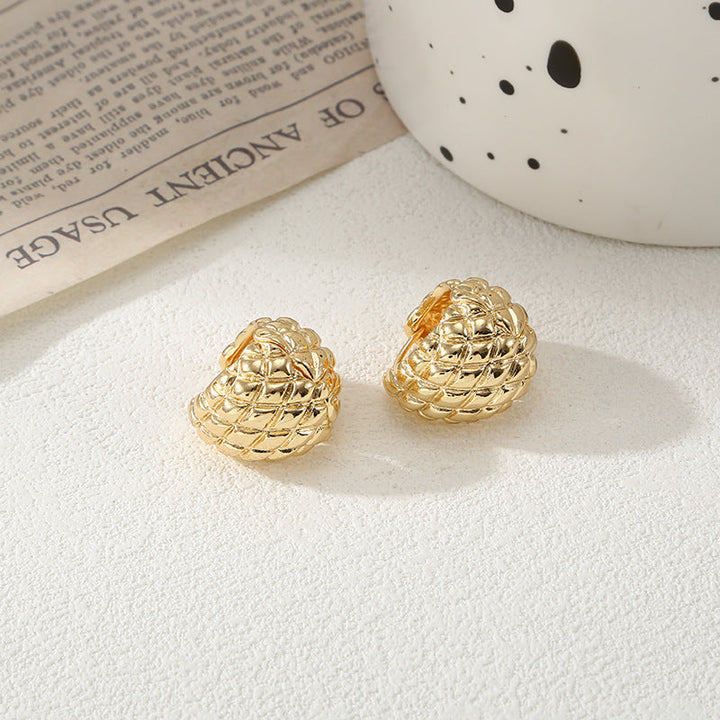 Women's Ear Clips with Elegant Pattern All Fashion