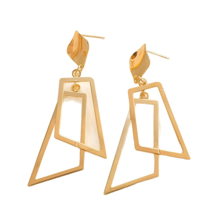 Women's Hanging Earrings in Modern Geometric Design All Fashion