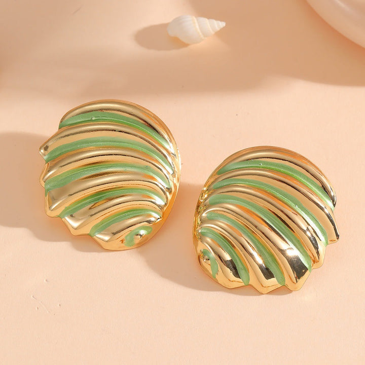 Women's ear clips in maritime shell design All Fashion