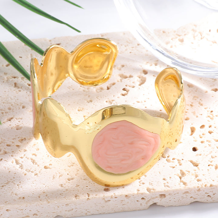 Ladies Open Bangle with Artistic, Curved Design All Fashion