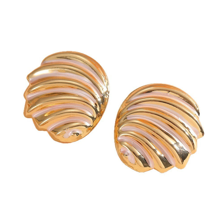 Women's ear clips in maritime shell design All Fashion