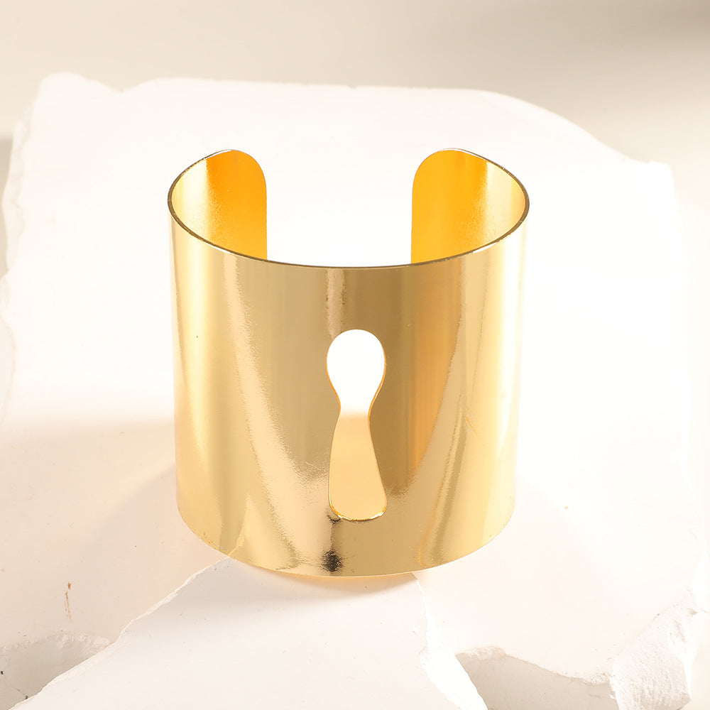 Women Open Bangle with Artistic Relief Design All Fashion