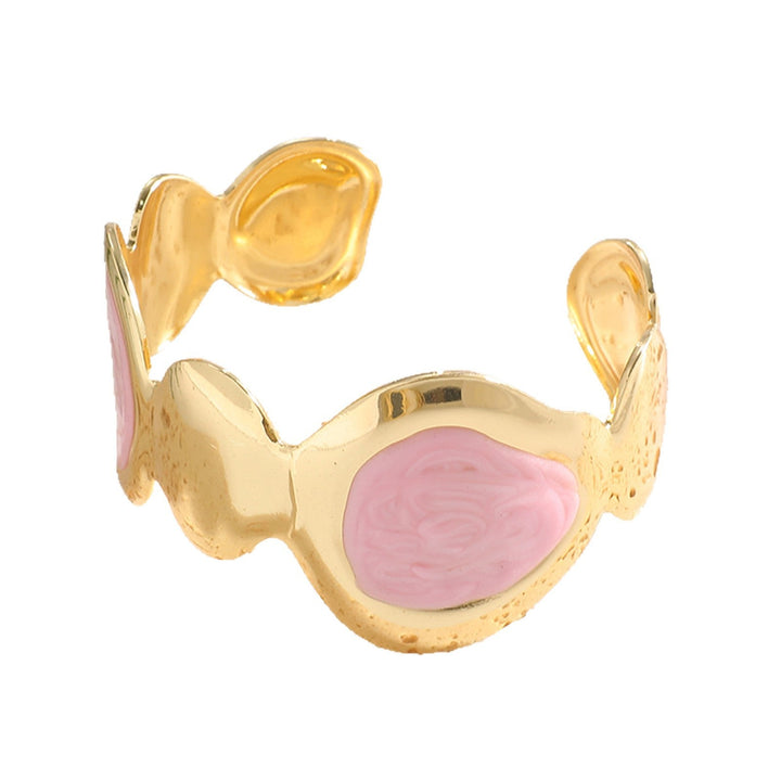 Ladies Open Bangle with Artistic, Curved Design All Fashion