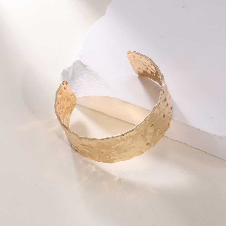 Ladies Open Cuff Bracelet with Artistic, Organic Design All Fashion