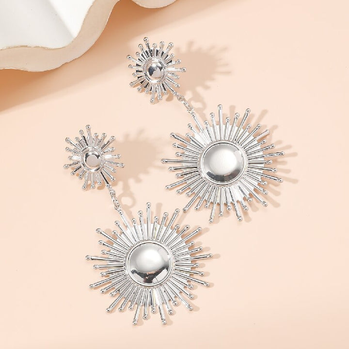 Women's Hanging Earrings in Modern Radiant Design All Fashion