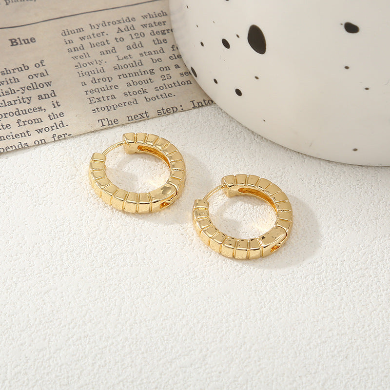 Women's hoops in modern bamboo design All Fashion