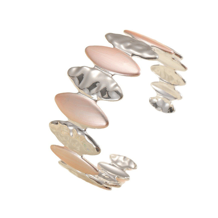 Women Open Bangle with Unique Textured Design All Fashion