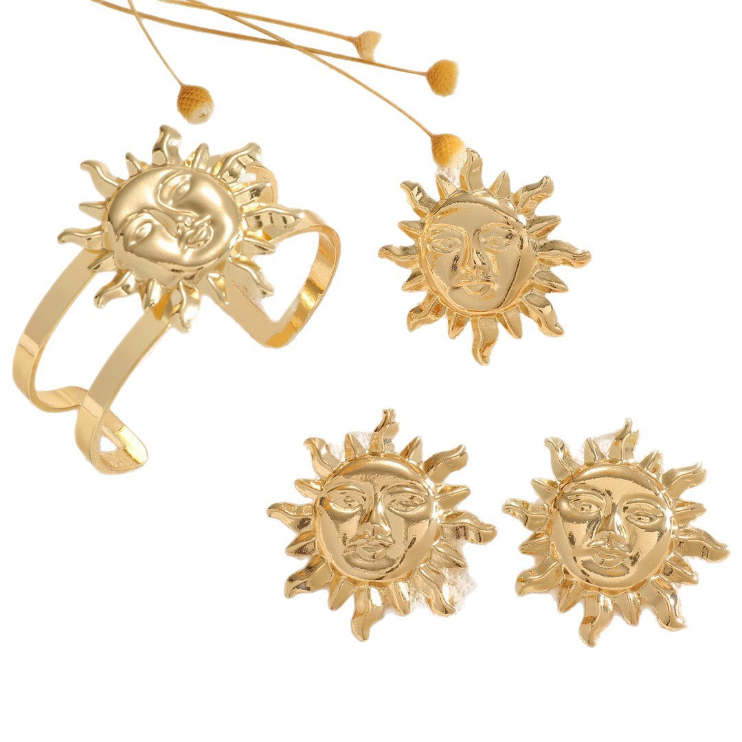 Women's bracelet with elaborate sun design All Fashion