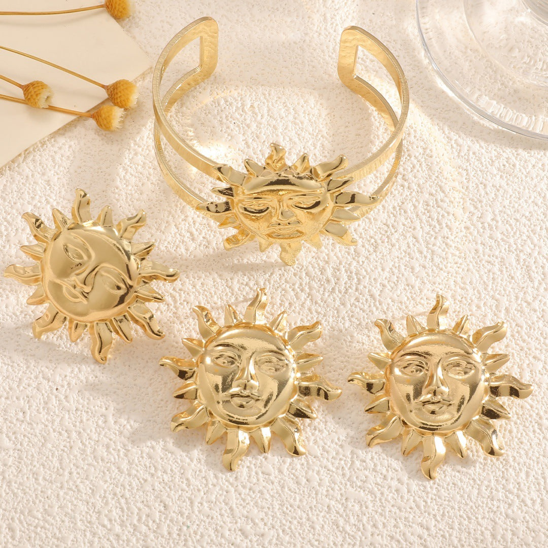 Women's bracelet with elaborate sun design All Fashion