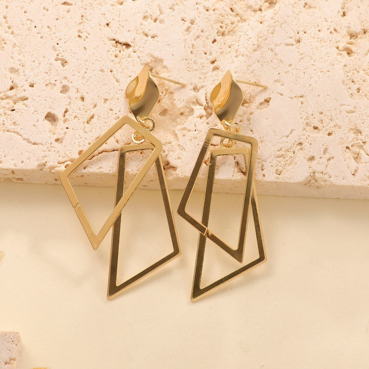 Women's Hanging Earrings in Modern Geometric Design All Fashion