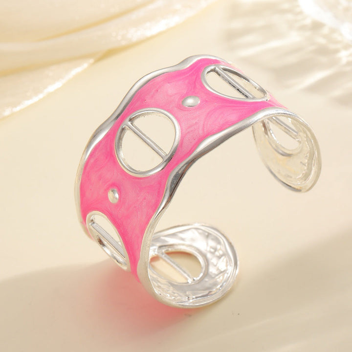Women Open Bangle with Modern, Transparent Design All Fashion