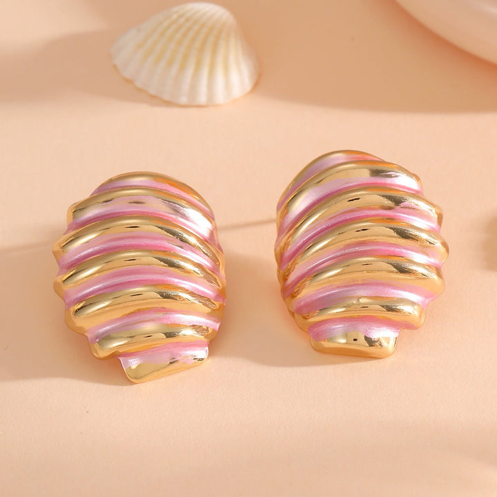 Women's ear clips in maritime shell design All Fashion