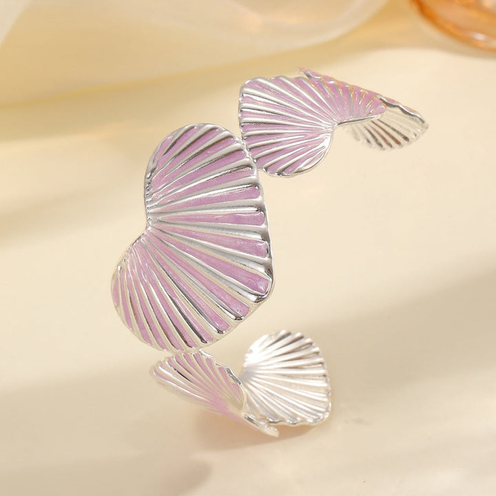 Women's bracelet with artistic shell motif All Fashion