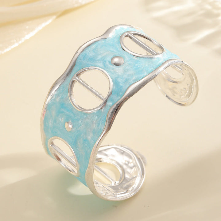 Women Open Bangle with Modern, Transparent Design All Fashion