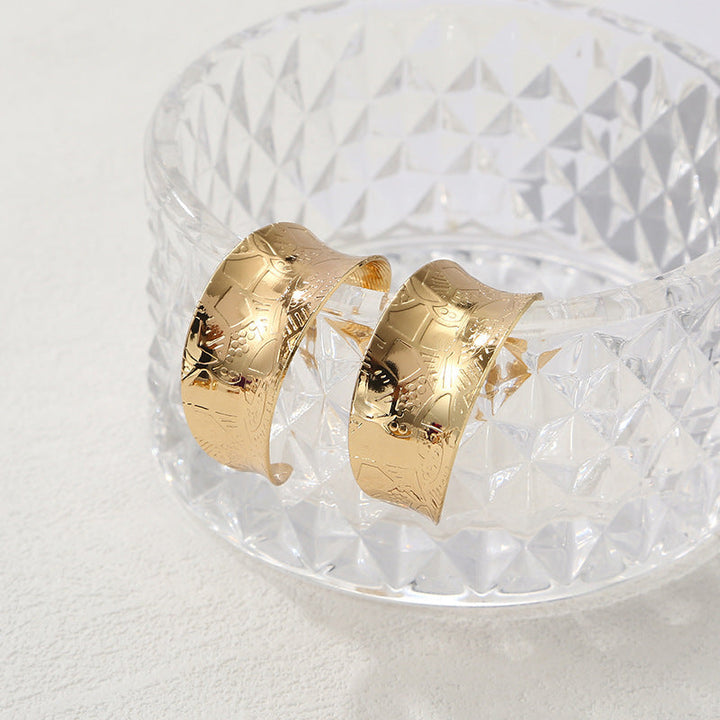 Women's hoops with elegant, modern design All Fashion
