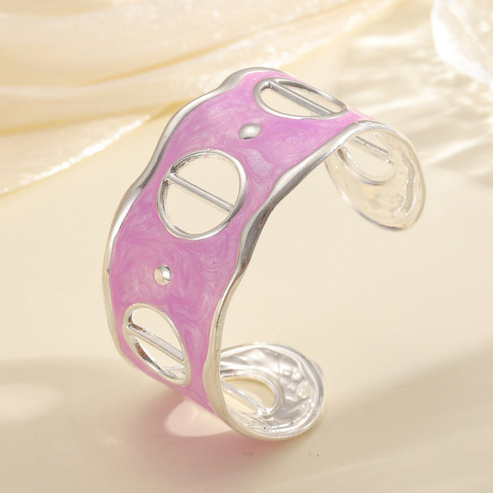 Women Open Bangle with Modern, Transparent Design All Fashion