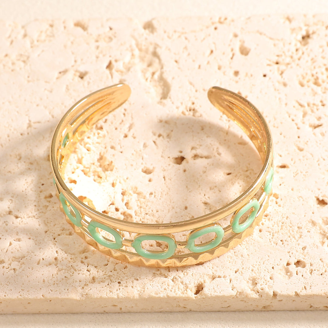 Women's cuff with elegant spiral design All Fashion