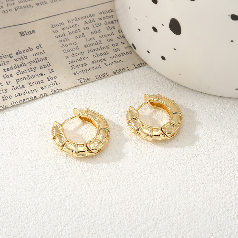 Women's hoops in modern bamboo design All Fashion