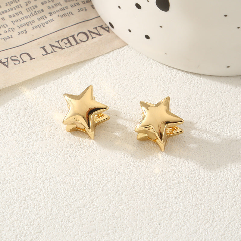 Women's heart-shaped ear clips All Fashion
