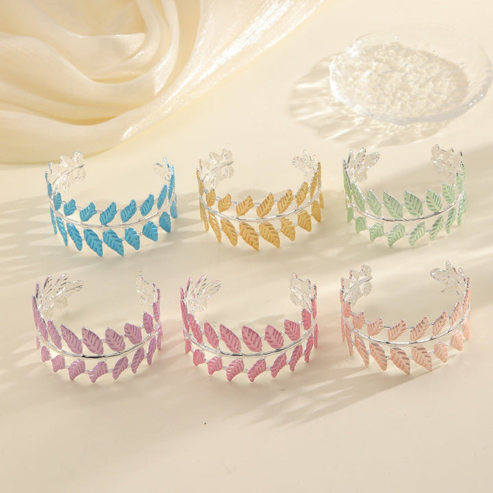 Ladies bracelet in elegant leaf design All Fashion