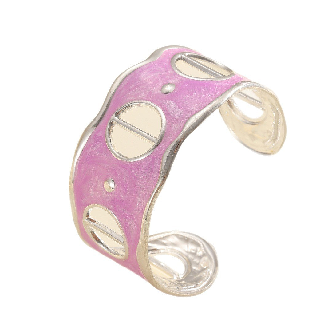 Women Open Bangle with Modern, Transparent Design All Fashion