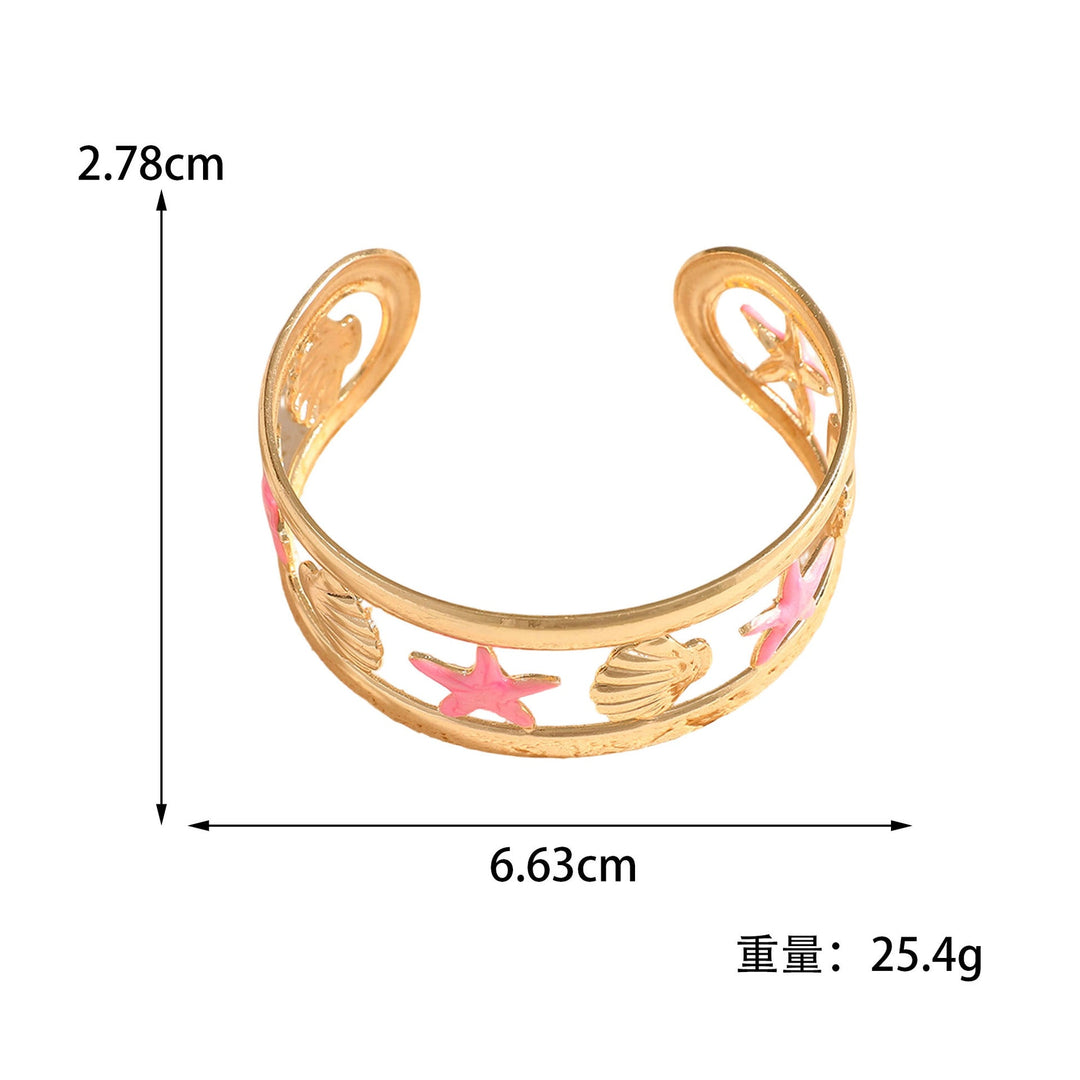 Ladies bracelet with intricate starfish design All Fashion
