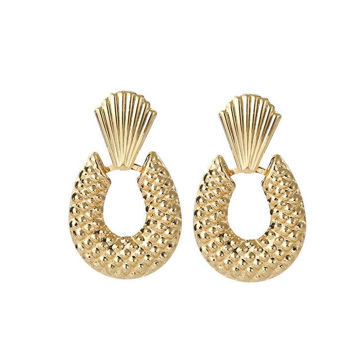 Ladies Hanging Earrings in Modern Rectangular Design All Fashion