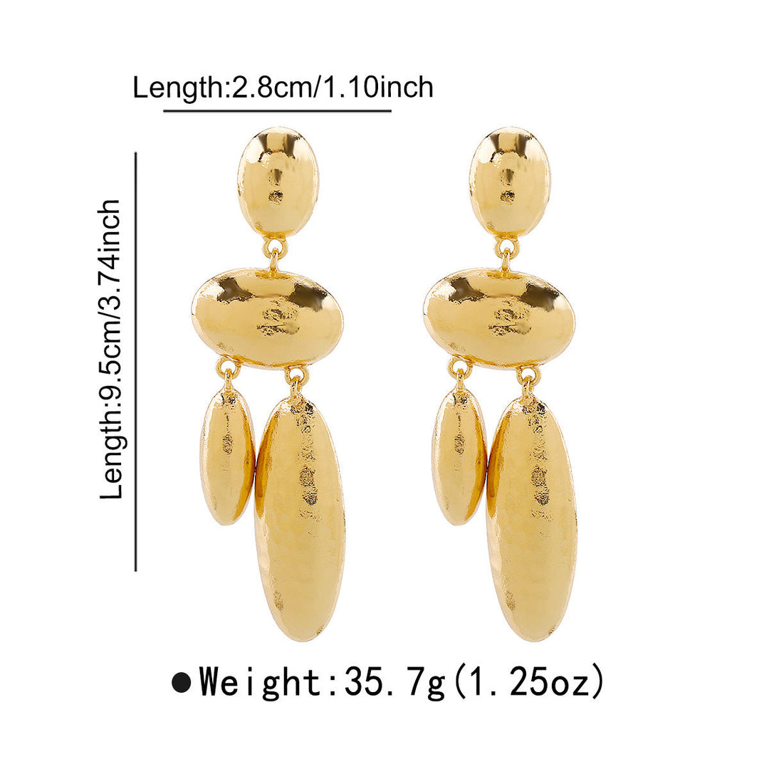 Women Hanging Earrings with artistic, three-dimensional design All Fashion
